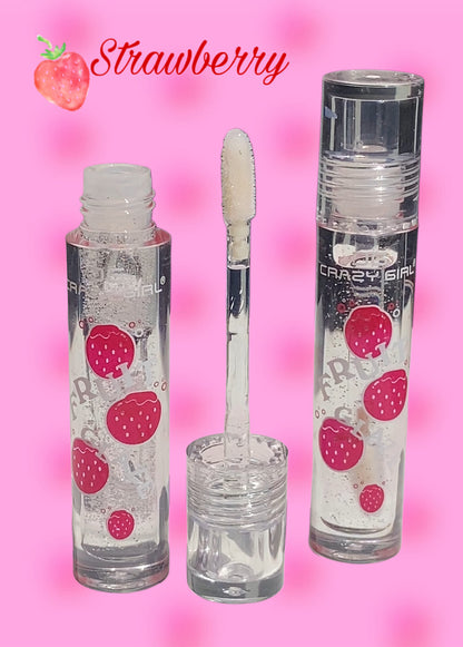 Fruit transparent shimmer lipgloss