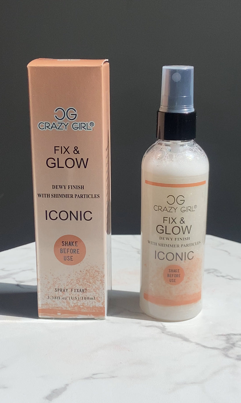 Fix & glow spray