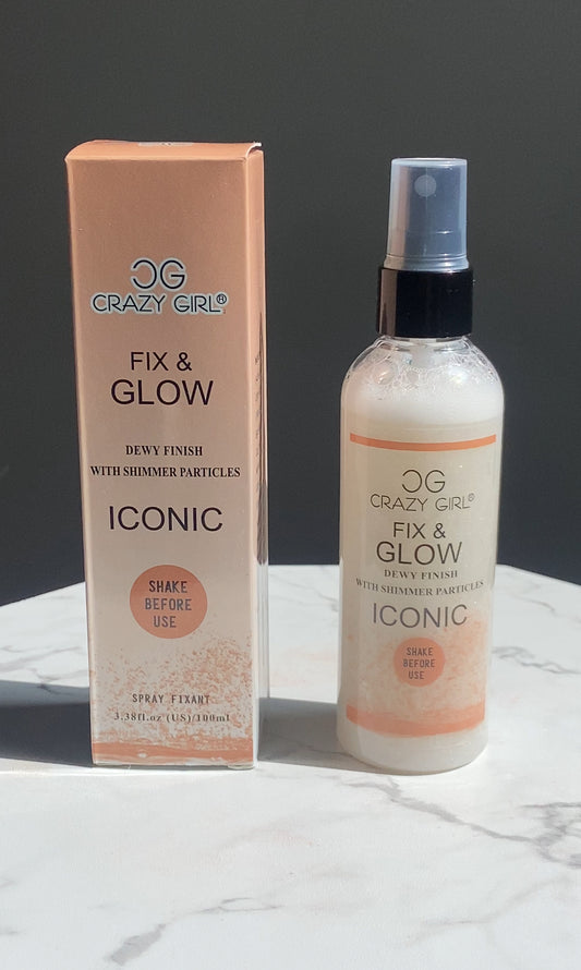 Fix & glow spray