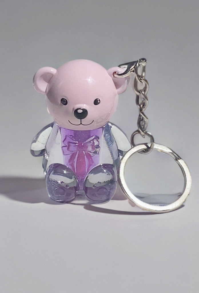 Teddy keychain lipgloss