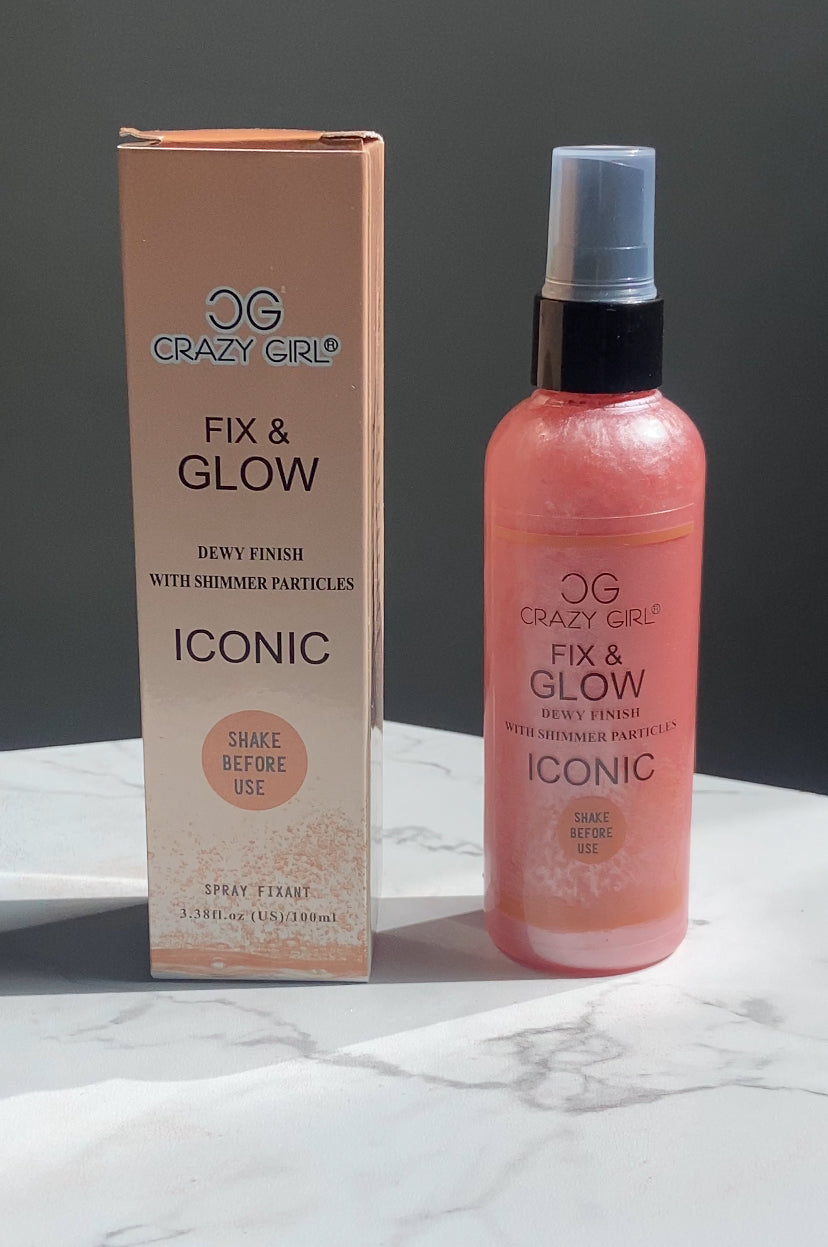 Fix & glow spray