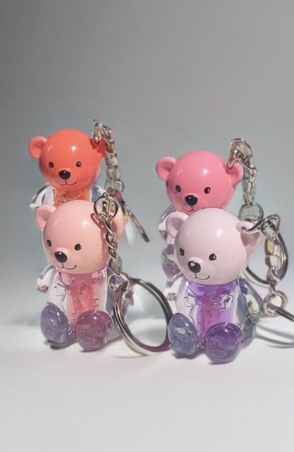 Teddy keychain lipgloss