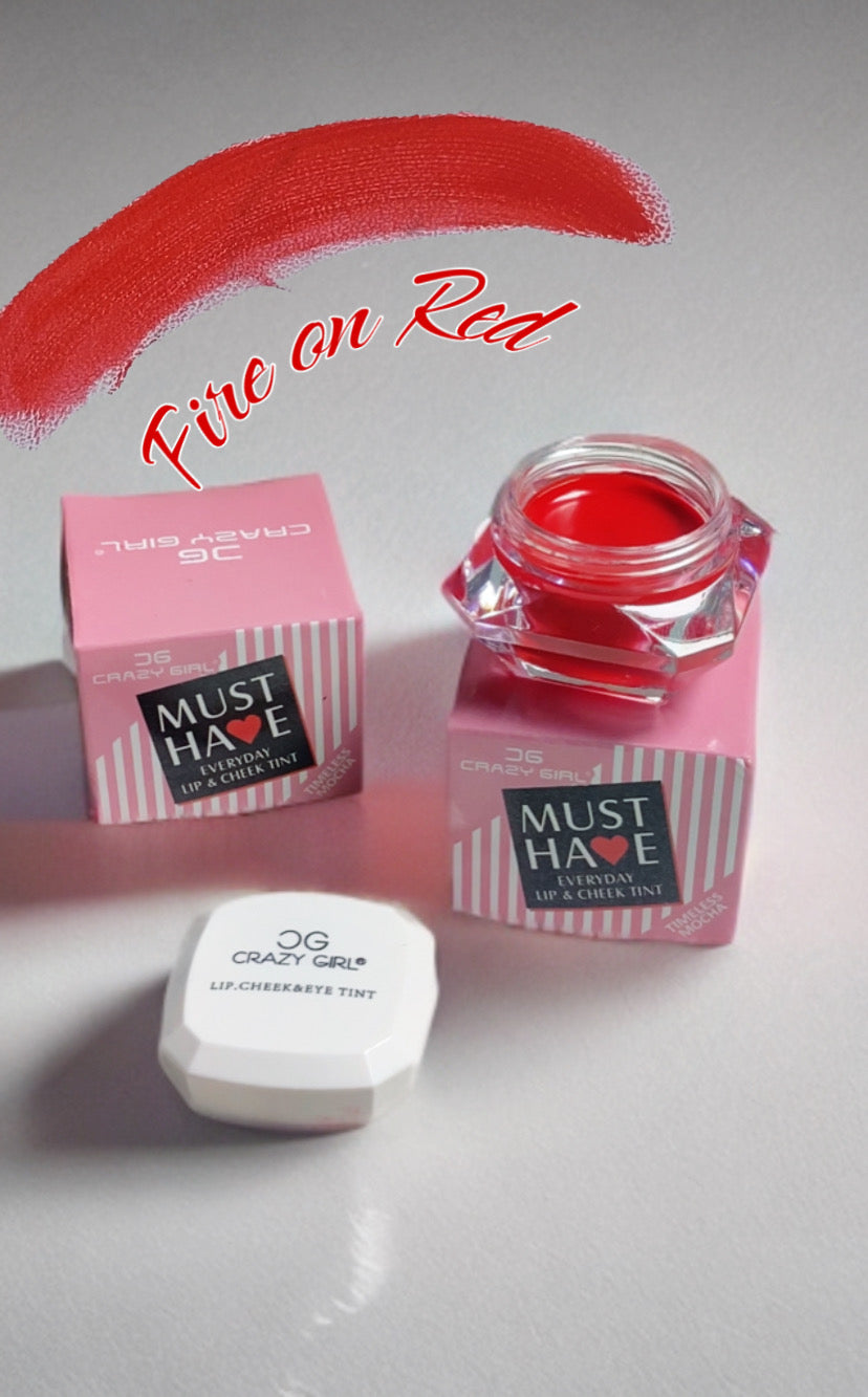 Must have lip & cheek tint