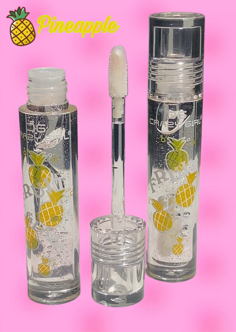 Fruit transparent shimmer lipgloss