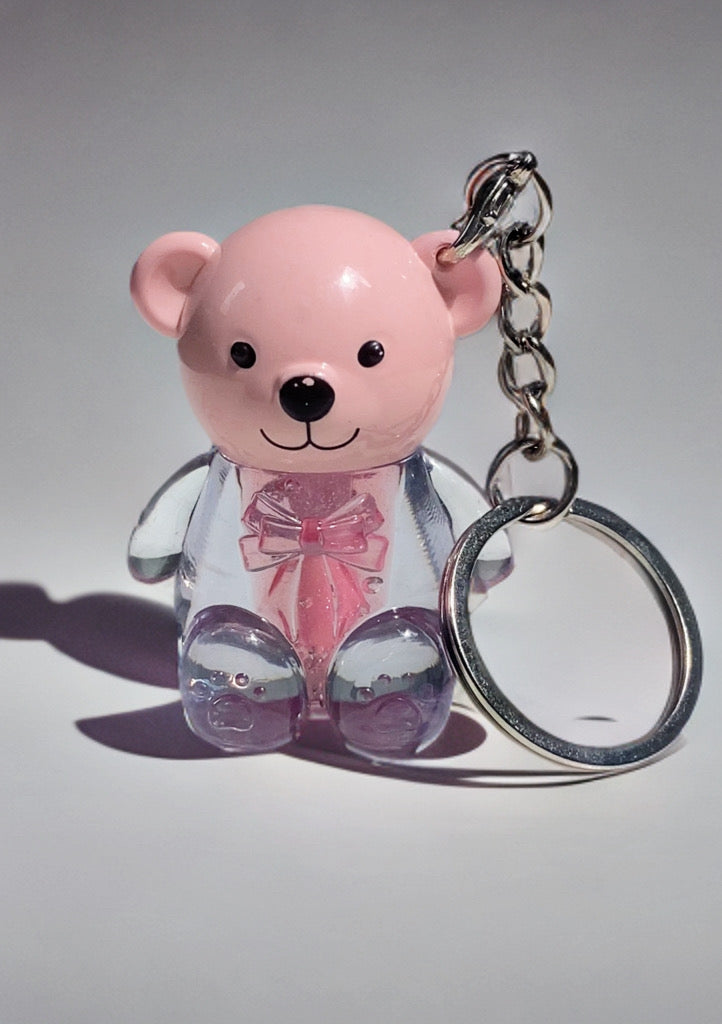 Teddy keychain lipgloss